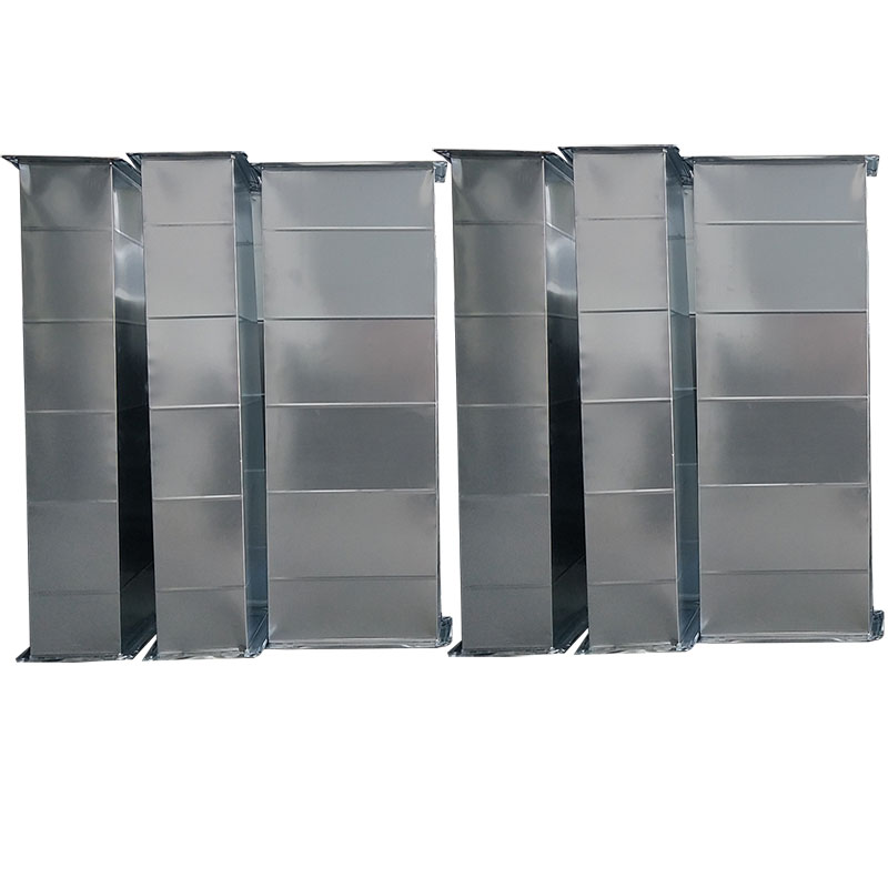 通风管道镀锌白铁皮共板风管空调风道消防地下室矩形风管长方形排烟管