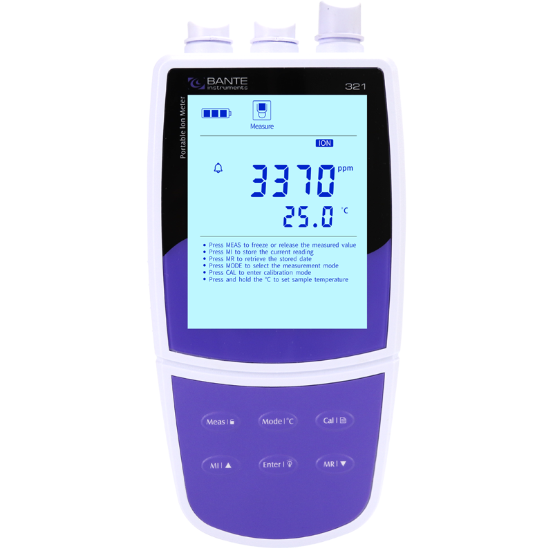 锅炉水便携式检测仪氯离子氟钠钙溴铵镉碘铅银钾硫含量快速测定仪